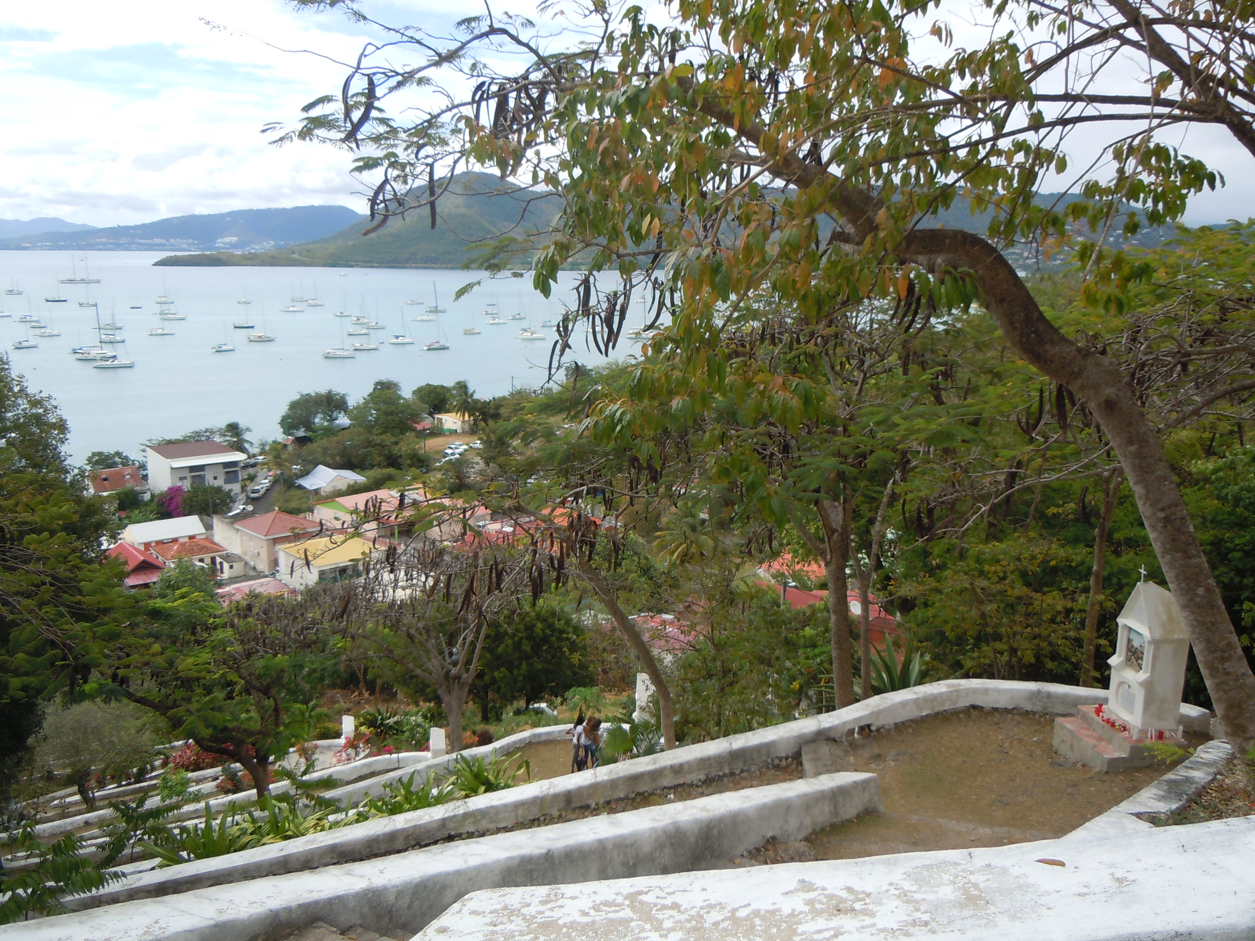 Baie de Sainte-Anne vue depuis le Calvaire, Martinique