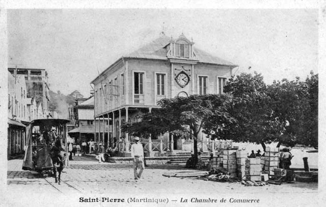 Chambre de commerce de Saint-Pierre — institution commerciale en Martinique