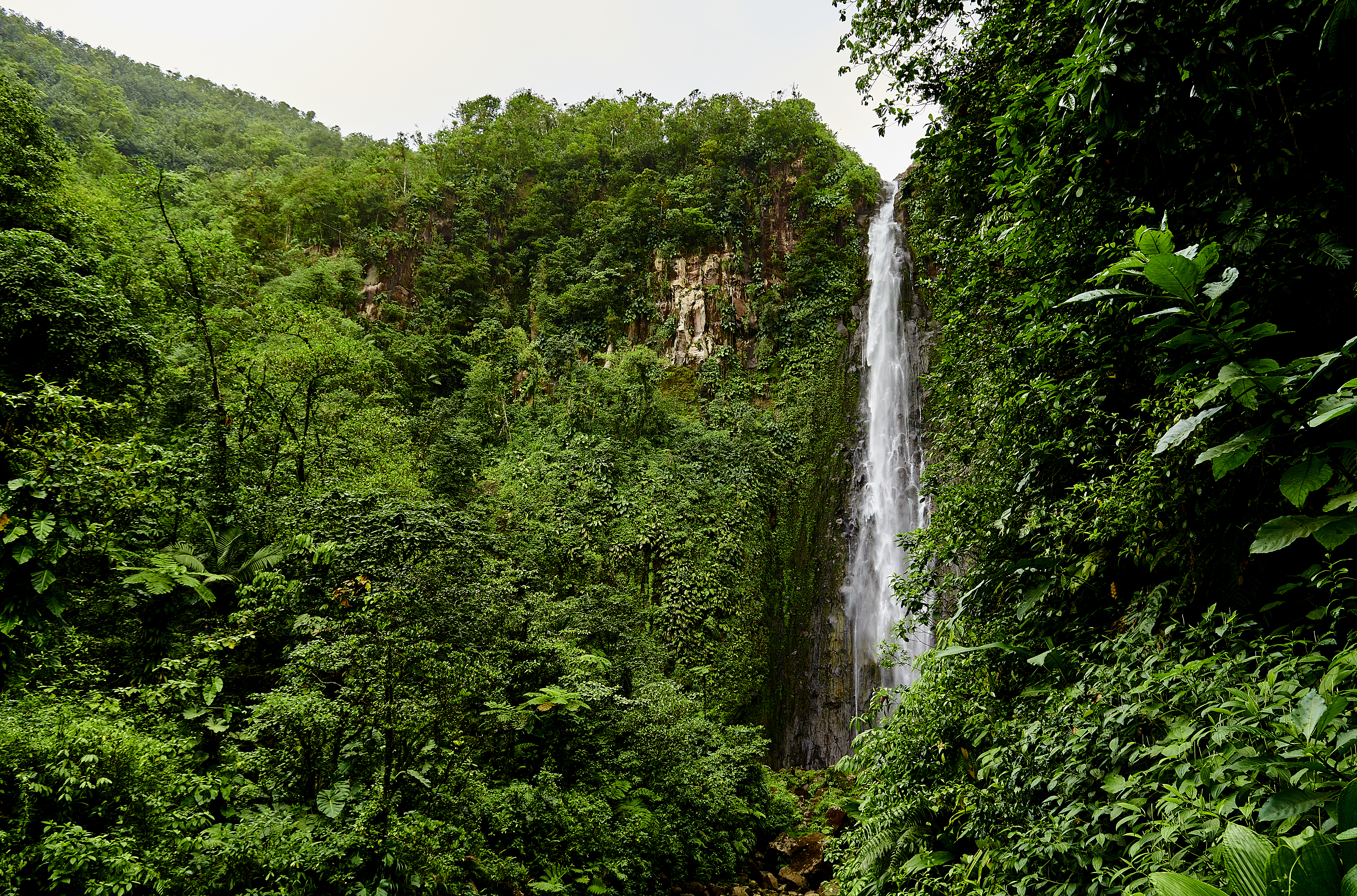 Chutes du Carbet (Guadeloupe) — flux économiques dans les DOM