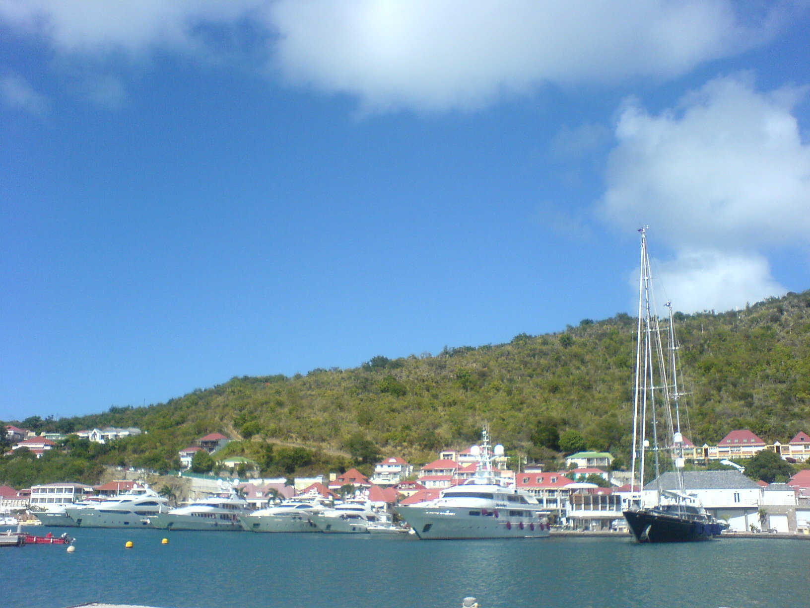 Port de plaisance de Gustavia (Saint-Barthélemy) — collectivité d'Outre-mer française