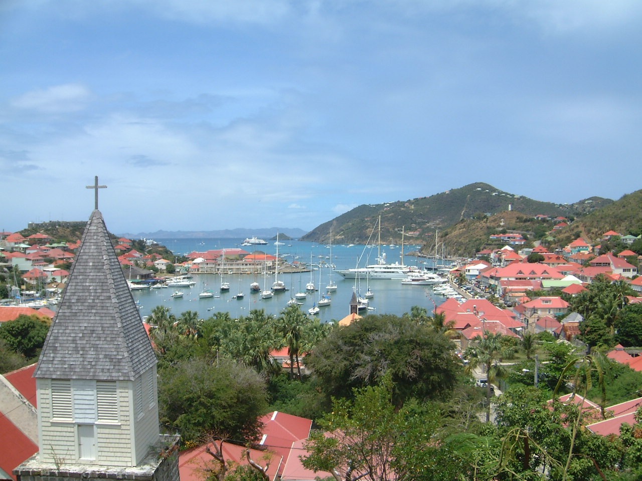Port de Gustavia, Saint-Barthélemy — activité portuaire et tourisme de luxe