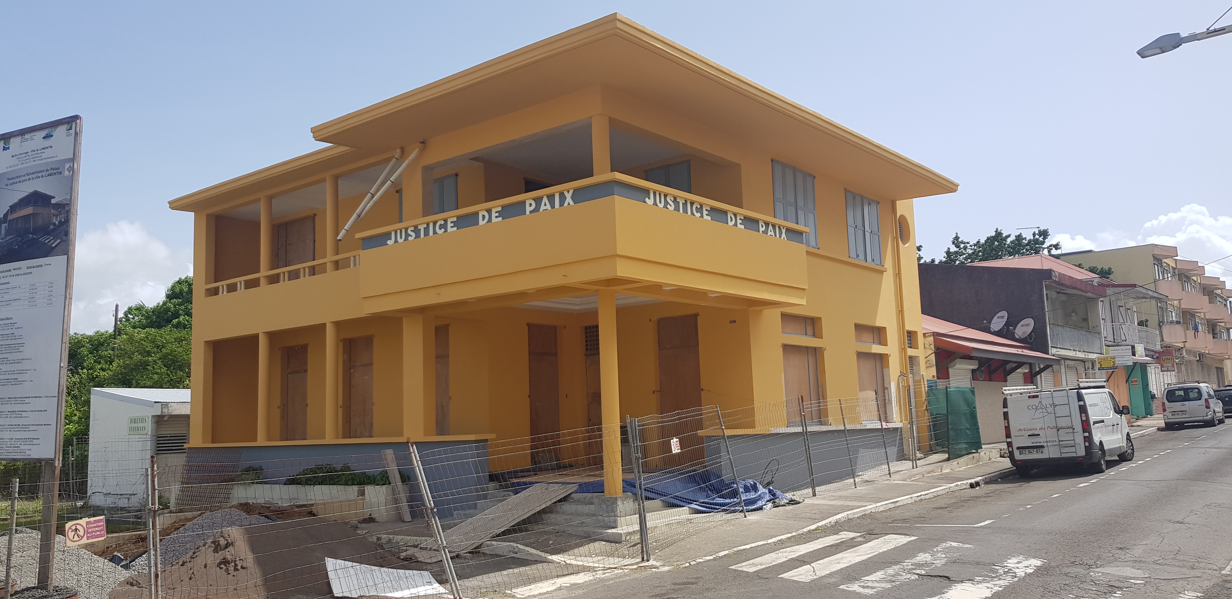 Justice de paix de Lamentin — institution commerciale en Guadeloupe