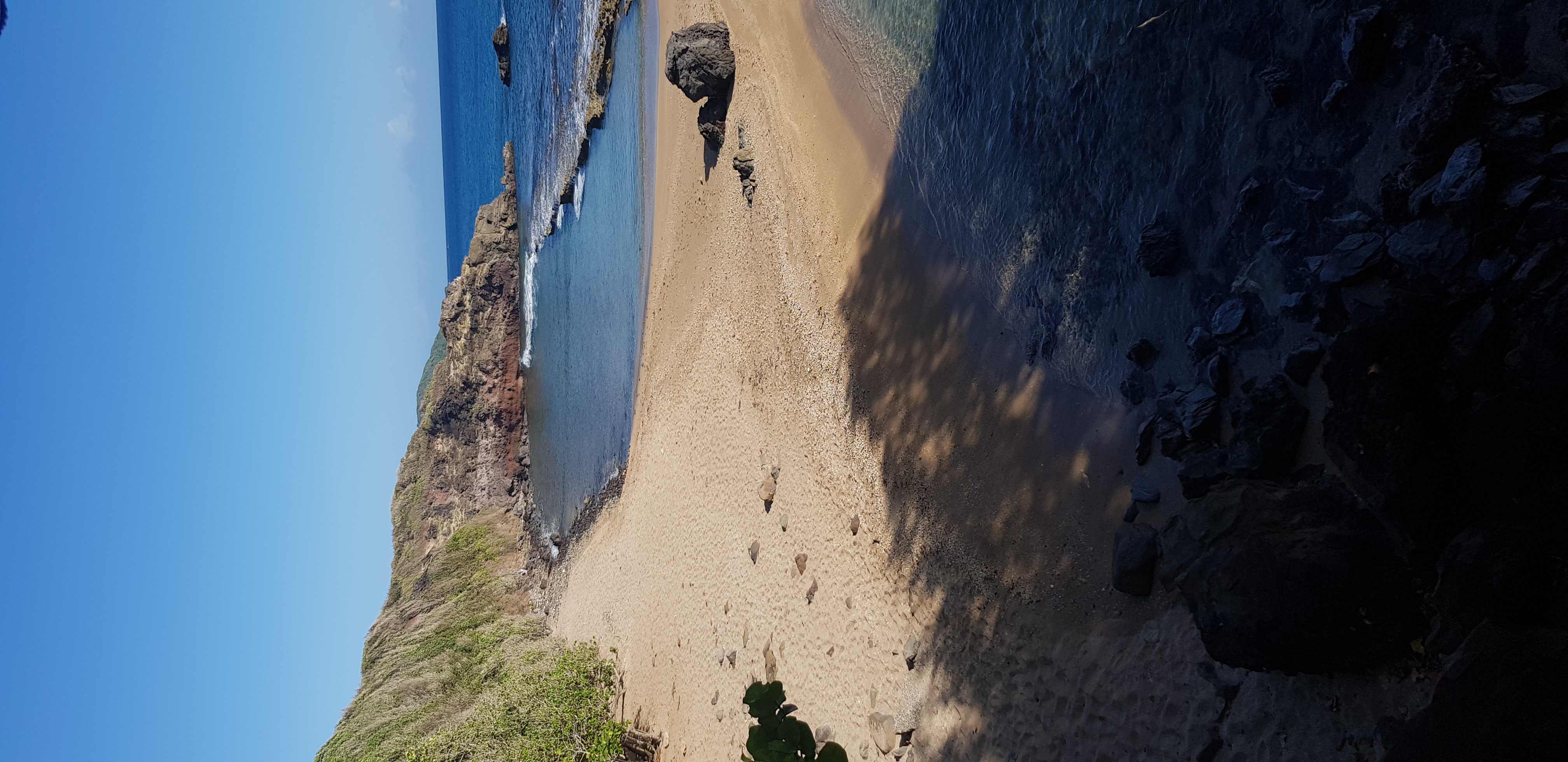 Plage du Vieux-Fort (Guadeloupe) — littoral sud de Basse-Terre
